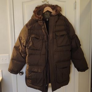 Men's Eddie Bauer premium goose down parka size XXL